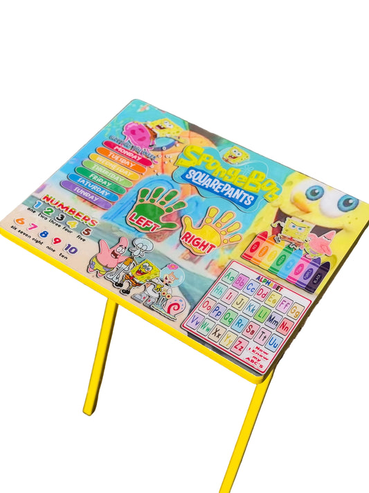 Kids Learning TV Tray Table