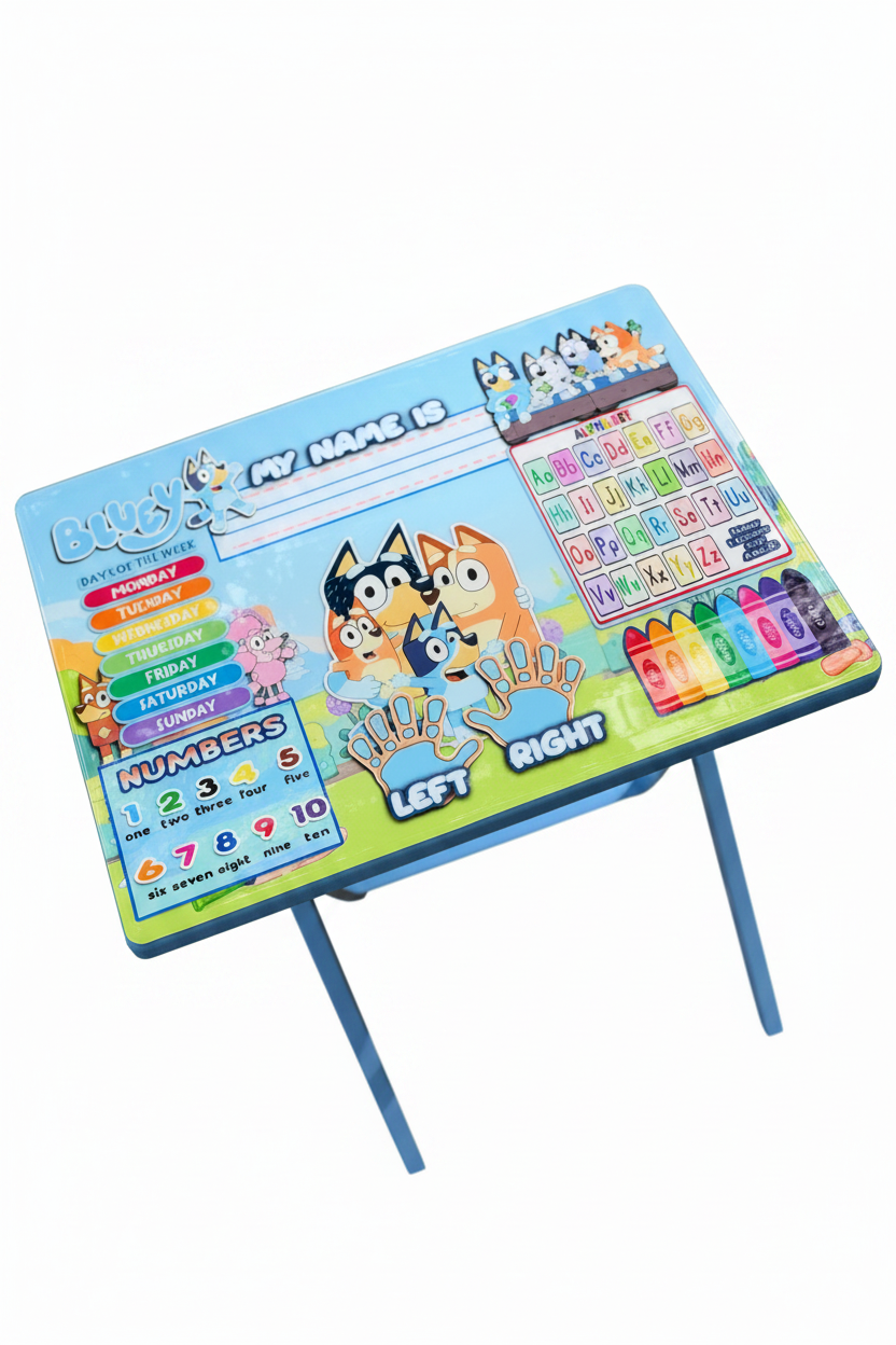 Learning tv tray table
