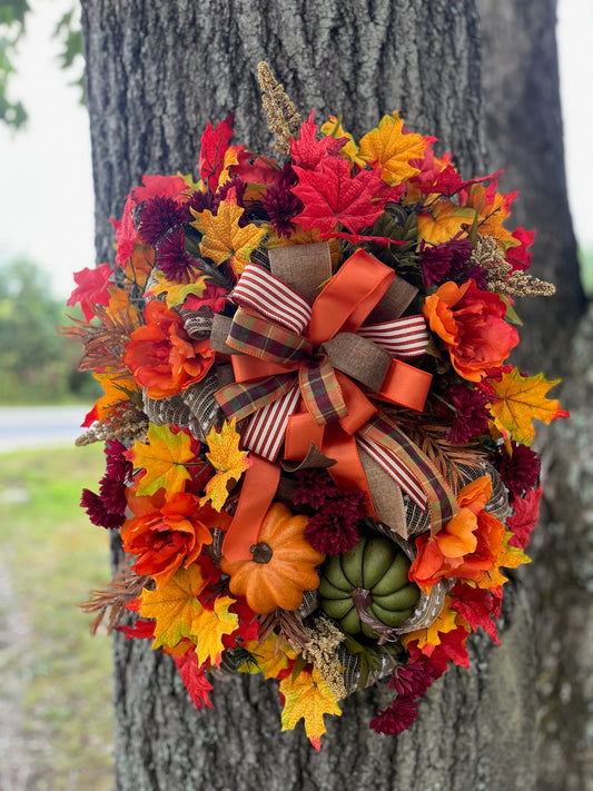 Bright Fall Wreath